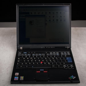 IBM Thinkpad Sticker / Badge 16 X 27mm / 5/8