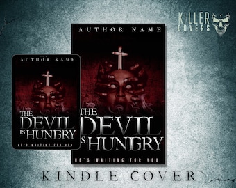 Premade Horror Ebook Cover Art, Readymade Design (Digital Download)