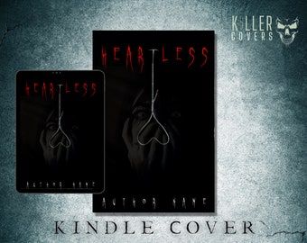 Premade Horror Ebook Cover Design, Readymade Digital Book Cover Art