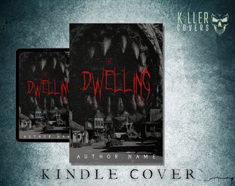 Premade Horror Ebook Cover Design, Kindle Cover Art