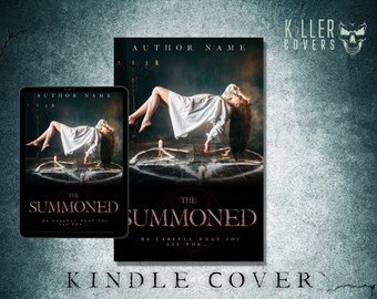 Premade Horror Ebook Cover Design, Readymade Digital Book Cover Art