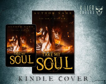 Premade Book Cover Design | Kindle Ebook Cover | Horror
