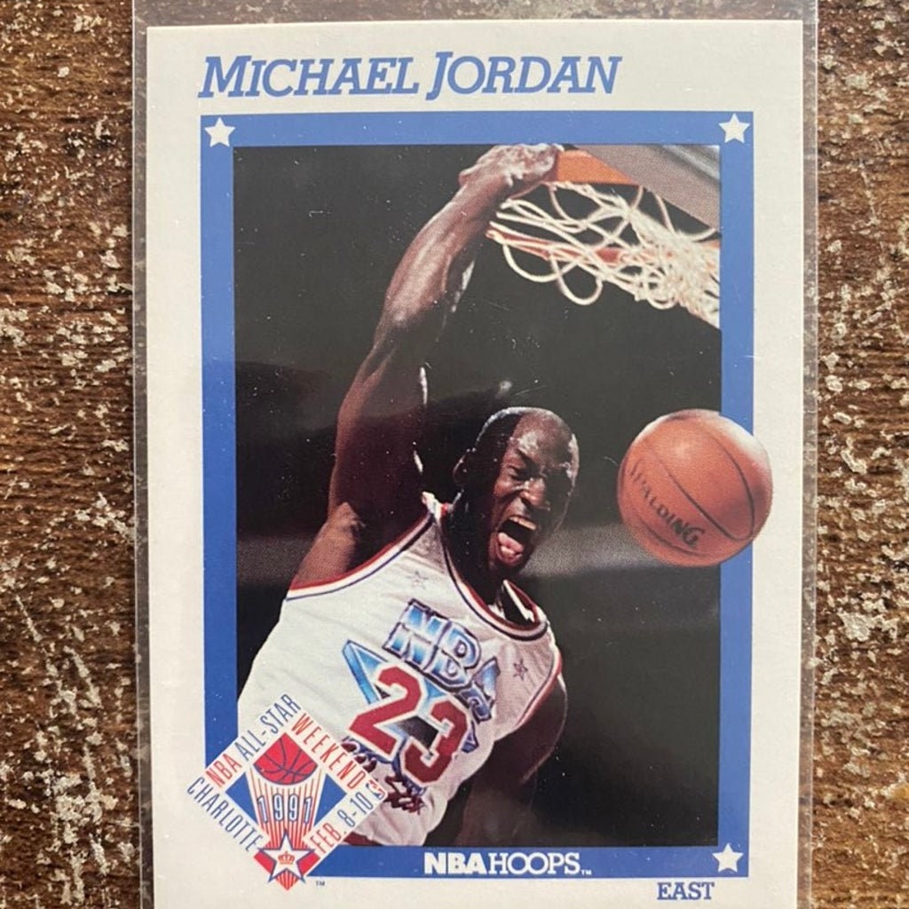 all star michael jordan card