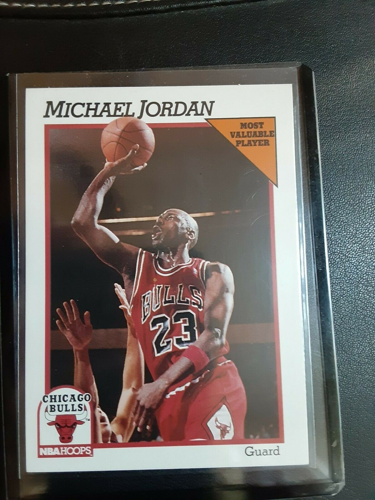 1991-92 NBA Hoops Michael Jordan Supreme Court Chicago Bulls #455