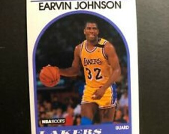 Earvin JOhnson NBA Hoops 1989#270 Pristine