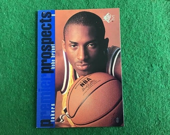 Kobe Bryant 1997 Upper Deck SP Premiere Prospects #134 Card