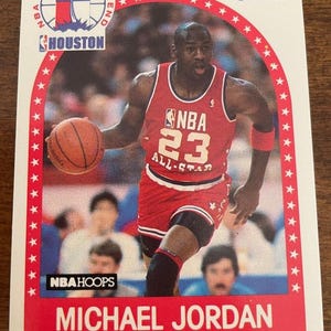 Vintage Michael Jordan 1989 NBA All Star Basketball Trading