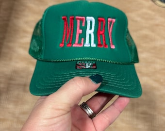 MERRY  Foam Trucker Hat | Foam Trucker Cap | Foam Trucker Hat