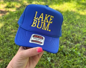 Casquette trucker Lake Bum || Casquette de camionneur en mousse || Lac Bum