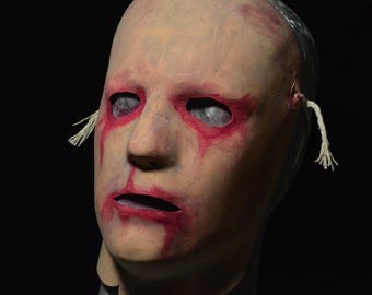 Leather Face Style Latex Mask