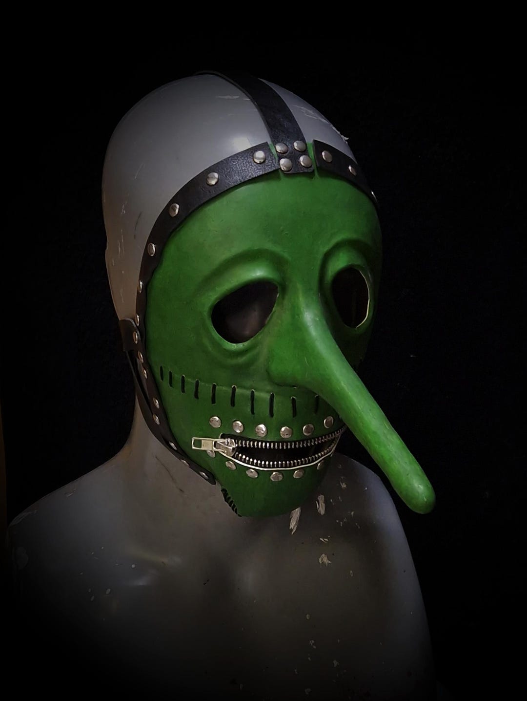 Chris Fehn Liar Green Slipknot Mask - Etsy