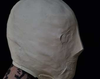 Corey Taylor - Teste de colisão com manequim - Máscara Slipknot em branco