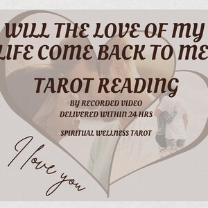 Twin Flame Love Reading, Love Tarot Reading, Love and Relationship Reading, Video Reading, Soulmate Reading, Same Day Reading,