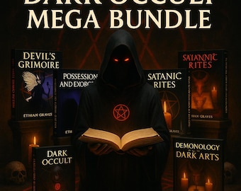 Bundel occulte e-boeken: 6 pdf's over demonologie, hekserij, exorcisme, satanische riten, grimoire, linkerpad