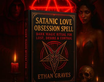 Satanic Love Obsession Spellbook: Dark Magick Rituals (PDF Download)