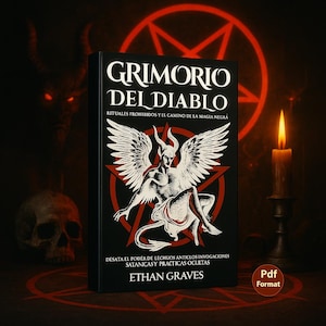 Grimoire del Diablo PDF: Black Magic Spells, Demonology, Esoteric Book (Digital Download)