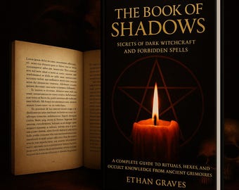 The Book of Shadows – Digital Grimoire PDF | Dark Witchcraft & Forbidden Spells