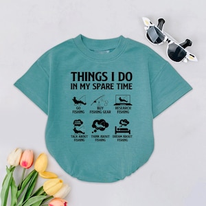 Do In My Spare Time Baby Clothes, Fishing Baby Bodysuit, Bass Fishing Baby Clothes, Funny Shirt for Kids, Baby Summer Outfit, Cute Baby Gift