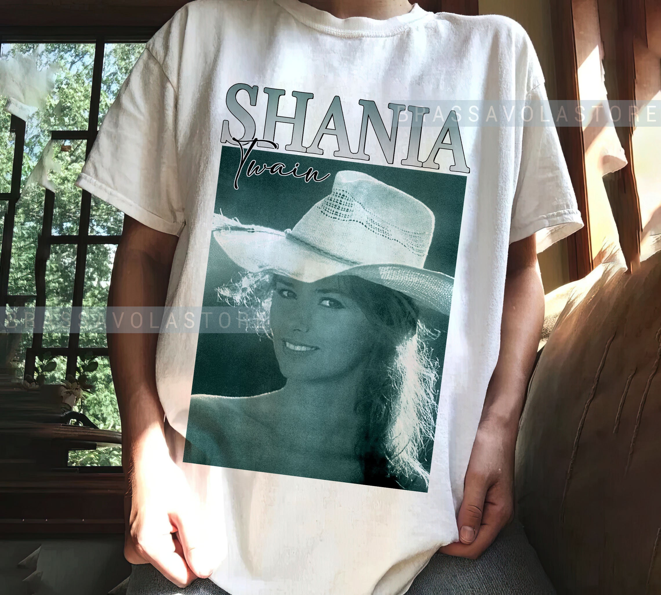 90s Retro Shania Twain Tshirt Shania Twain Vintage Tshirt Etsy