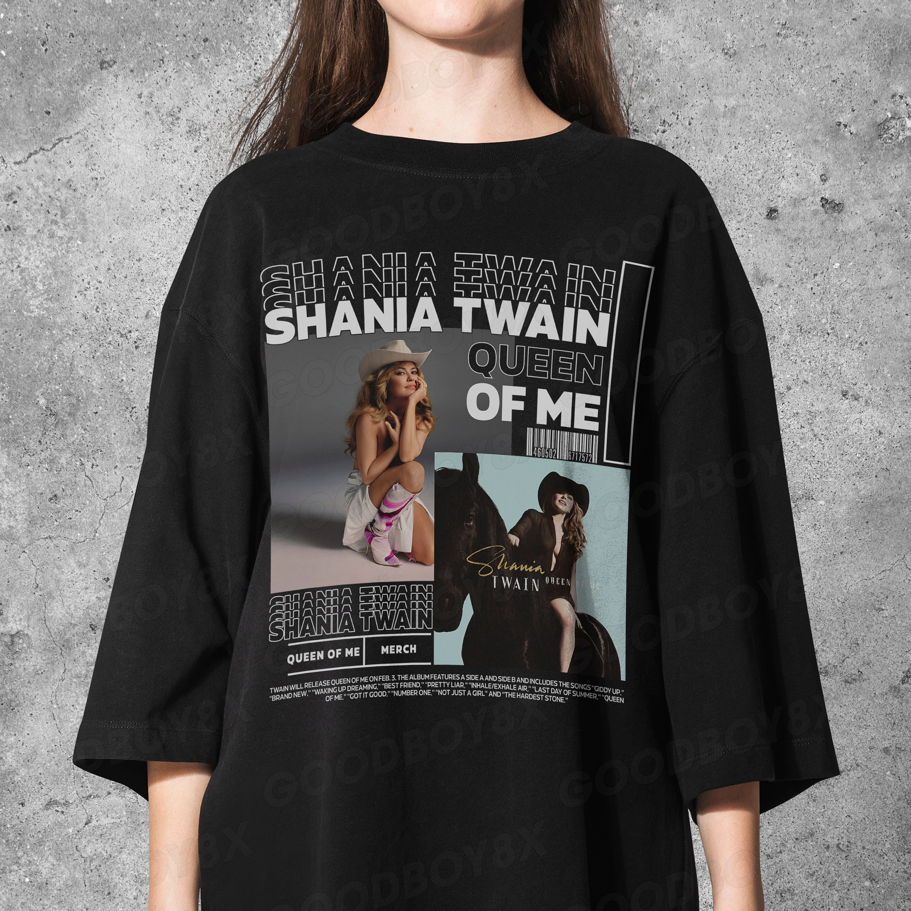 Vintage Shania Twain Queen Of Me Tour Shirt, Queen Of Me Tour 2023 ...