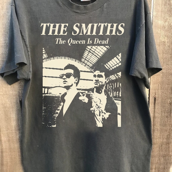 The Smiths Shirt, The queen is dead,There is A Light That never Goes Out , The Smiths music, The Smiths tee Gift for fans Comfort color