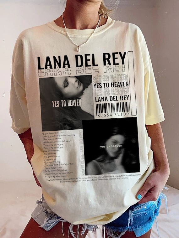 Album Say Yes to Heaven Shirt , Lana Del Rey Say Yes to Heaven