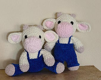 LOW SEW - Butters the Cow Crochet Pattern Bundle – Plushie (PDF Pattern)