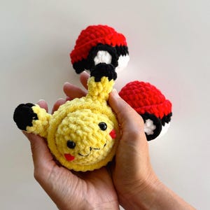 NO SEW - Mini Stress Ball Buddies Bolt the Mouse and Energy Ball Pattern Bundle - 2 Patterns (PDF)