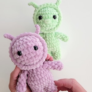 No Sew - Mini Stress Ball Buddies Alien Hood Pattern, Interaktives Spielzeug, Weltraum, Schnellmarkt, Easy Make, No Sew Häkelanleitung, Fidget