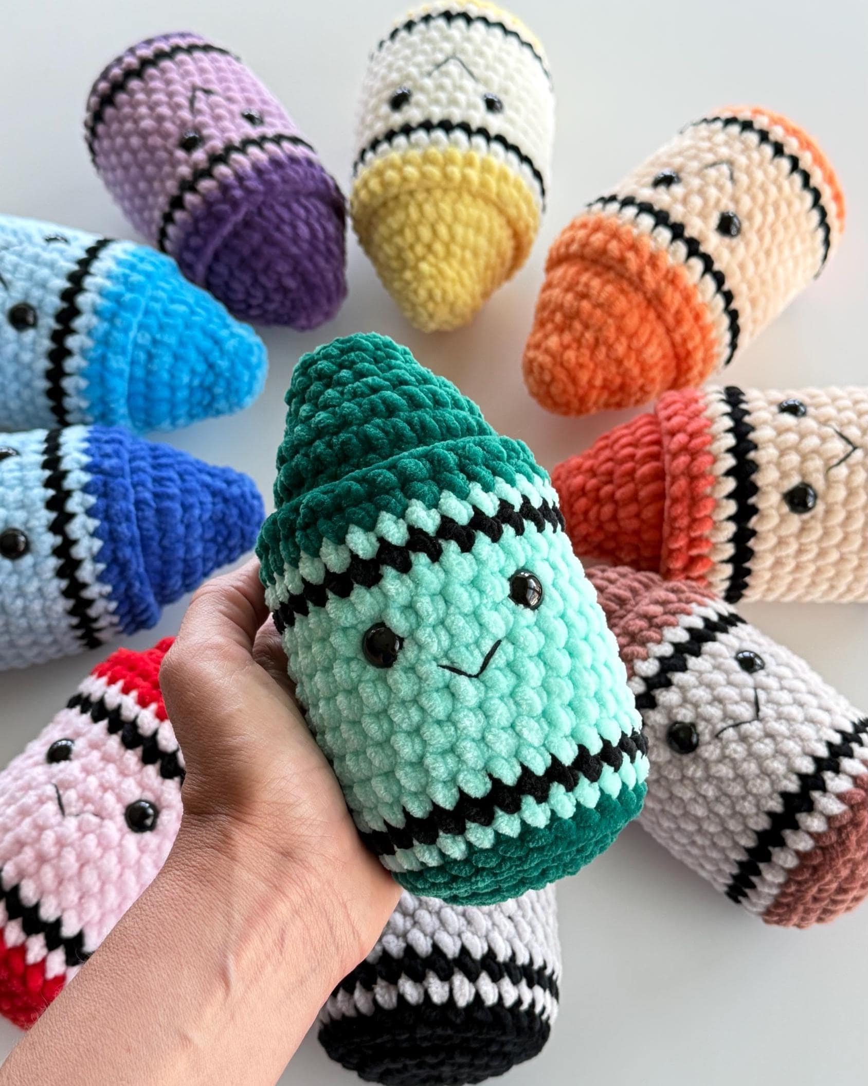 かぎ針編みのミニぬいぐるみ - Etsy 日本