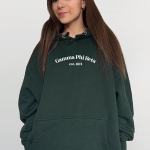 Gamma Phi Beta Timeless Sorority Sweatshirt | Gamma Phi Beta Hoodie | Sorority Sweatshirt