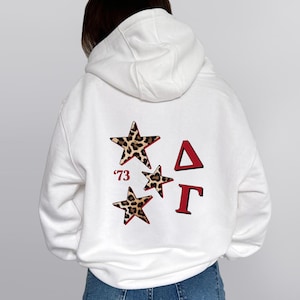 Delta Gamma Wild Star Sorority Sweatshirt | Delta Gamma Apparel | Custom Sorority Hoodie