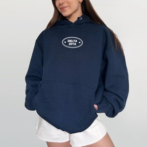 Delta Zeta Trendsetter Sweatshirt | DeeZee Sorority Apparel | Custom Sorority Hoodie