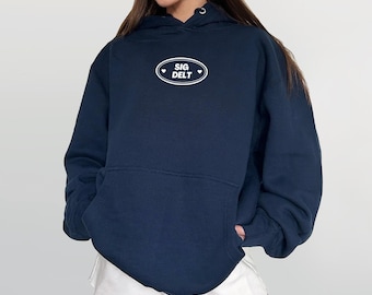 Sigma Delta Tau Trendsetter Sweatshirt | SDT Sorority Apparel | Custom Sorority Hoodie