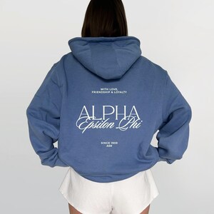 Alpha Epsilon Phi Darling Sorority Sweatshirt | Sorority Apparel | Custom Sorority Hoodie