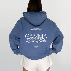 Gamma Phi Beta Darling Sorority Sweatshirt | Sorority Apparel | Custom Sorority Hoodie