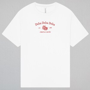 Delta Delta Delta Sweet As Can Be Sorority Tee | Sorority Shirts | Sorority Apparel