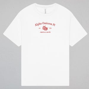 Alpha Omicron Pi Sweet As Can Be Sorority Tee | Sorority Shirts | Sorority Apparel