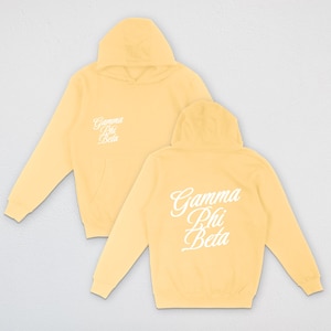 Gamma Phi Beta Golden Hour Sorority Sweatshirt | Sorority Apparel | Custom Sorority Hoodie
