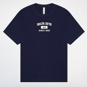 Delta Zeta Game Day Tee | Delta Zeta Shirts | Custom Sorority Apparel