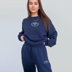Alpha Omicron Pi Trendsetter Sweat Set | Alpha O Apparel | Sorority Matching Set