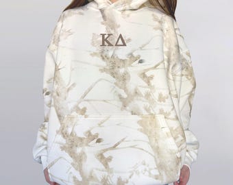 Kappa Delta Classic Camo Embroidered Sorority Sweatshirt