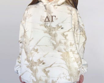 Delta Gamma Classic Camo Embroidered Sorority Sweatshirt