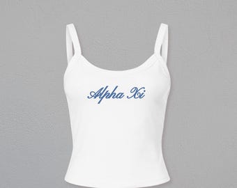 Cloud Nine Sorority Tank Top & Baby Tee | Custom Sorority Merch | Available for 20+ Sororities
