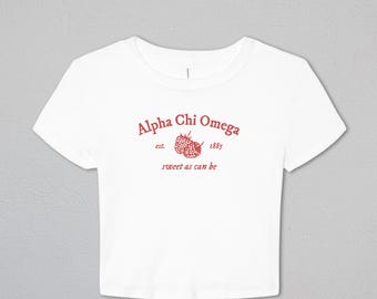 Sweet As Can Be Sorority Tees, Baby Tee, & Tank Top | Custom Sorority Merch | Available for 20+ Sororities