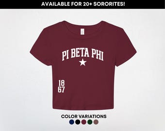 Legacy Sorority Baby Tee | ALL AVAILABLE ORGANIZATIONS