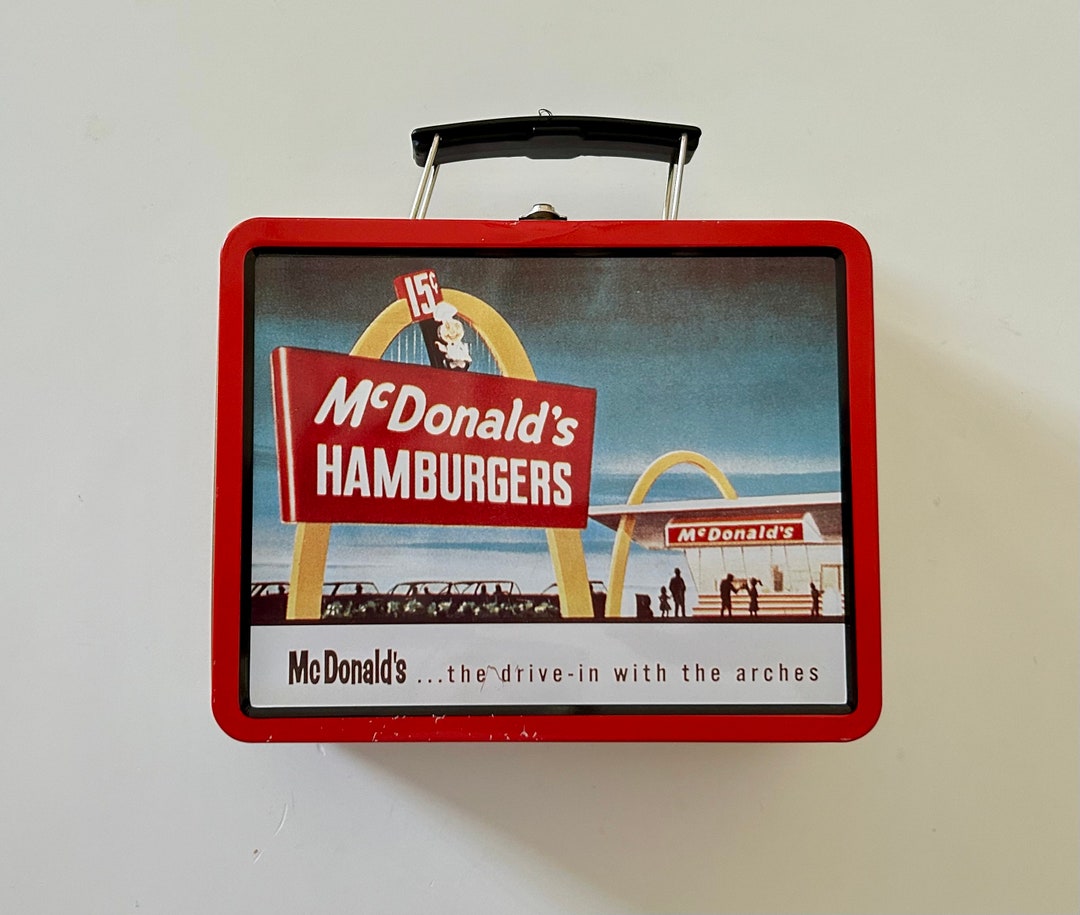 Mcdonald's Lunch Box 1998 Mcdonald's the Drivein Etsy
