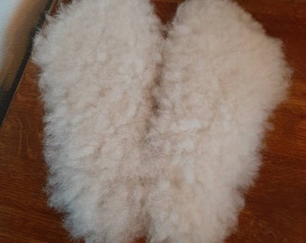 inlegzolen van schapenvacht