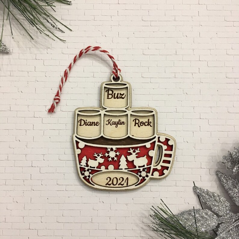 Marshmallow Mug Ornament - Thumbnail 5