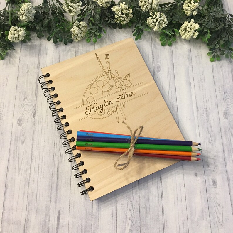 Artist Sketchbook, Sketchbook and Colored Pencil Set, Notebook, Sketch